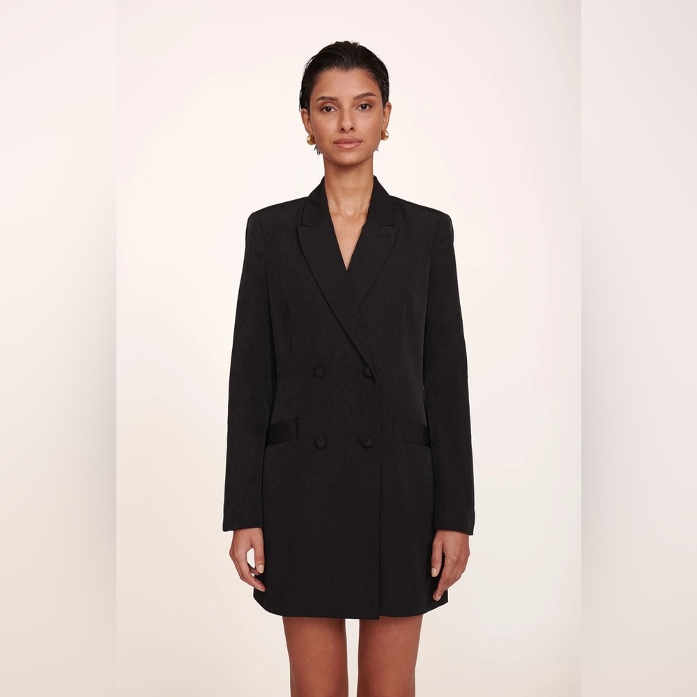 NWT Staud Hue Blazer Dress Black